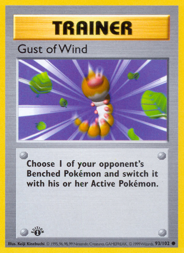Gust of Wind 93 Common card from Base