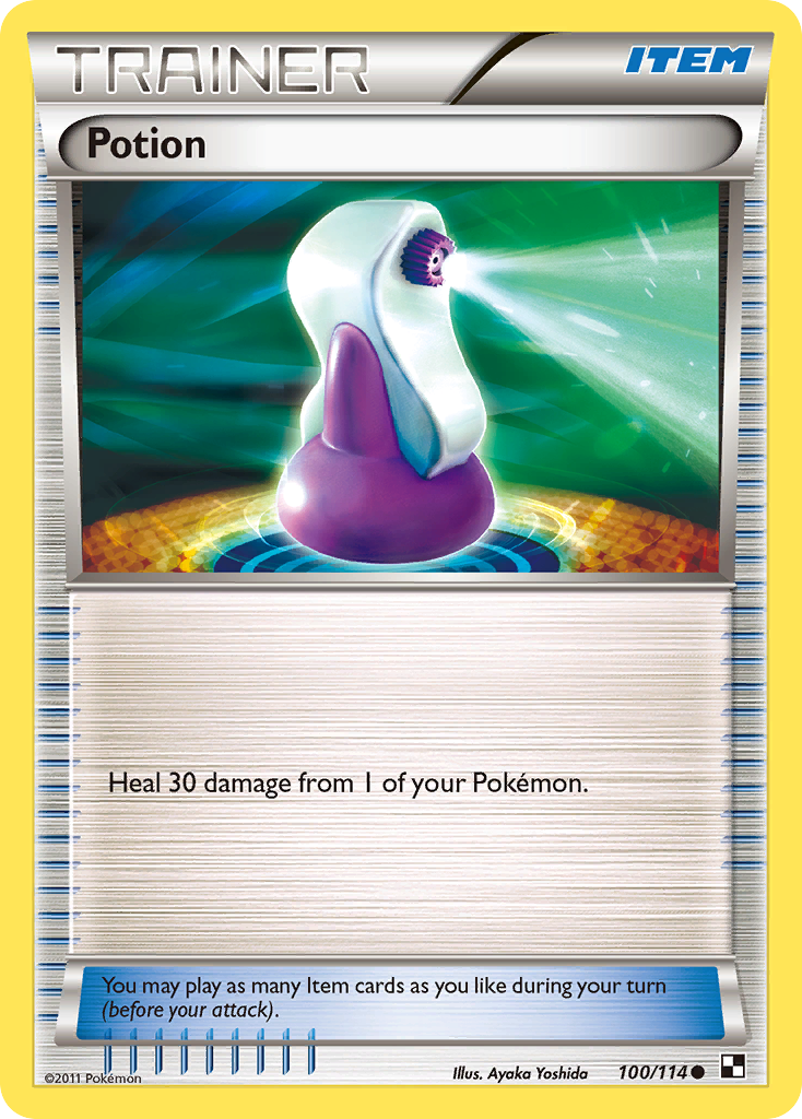 Potion 100 Common card from Black & White