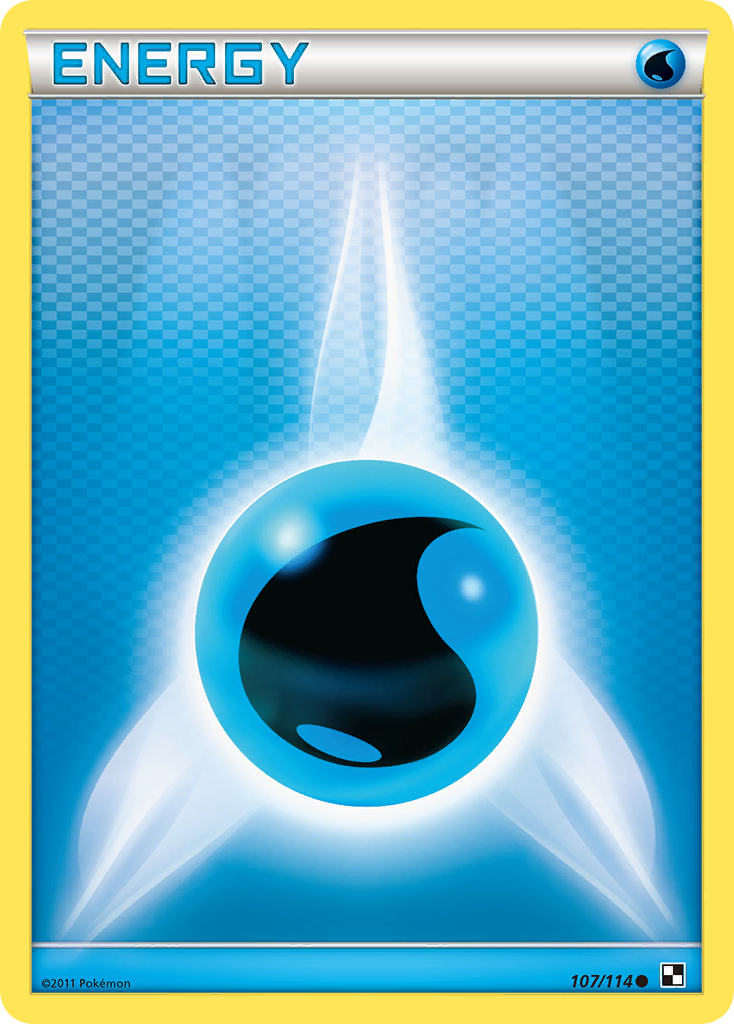Water Energy 107 Common card from Black & White