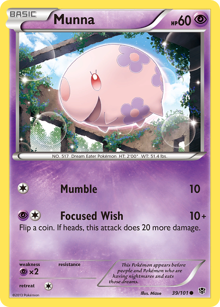 Munna 39 Common card from Plasma Blast
