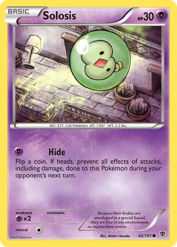 Solosis 42 Common card from Plasma Blast