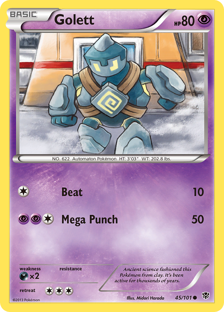 Golett 45 Common card from Plasma Blast