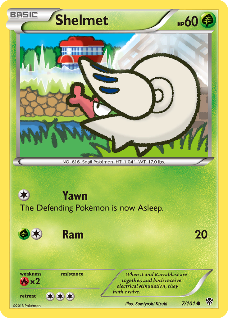 Shelmet 7 Common card from Plasma Blast