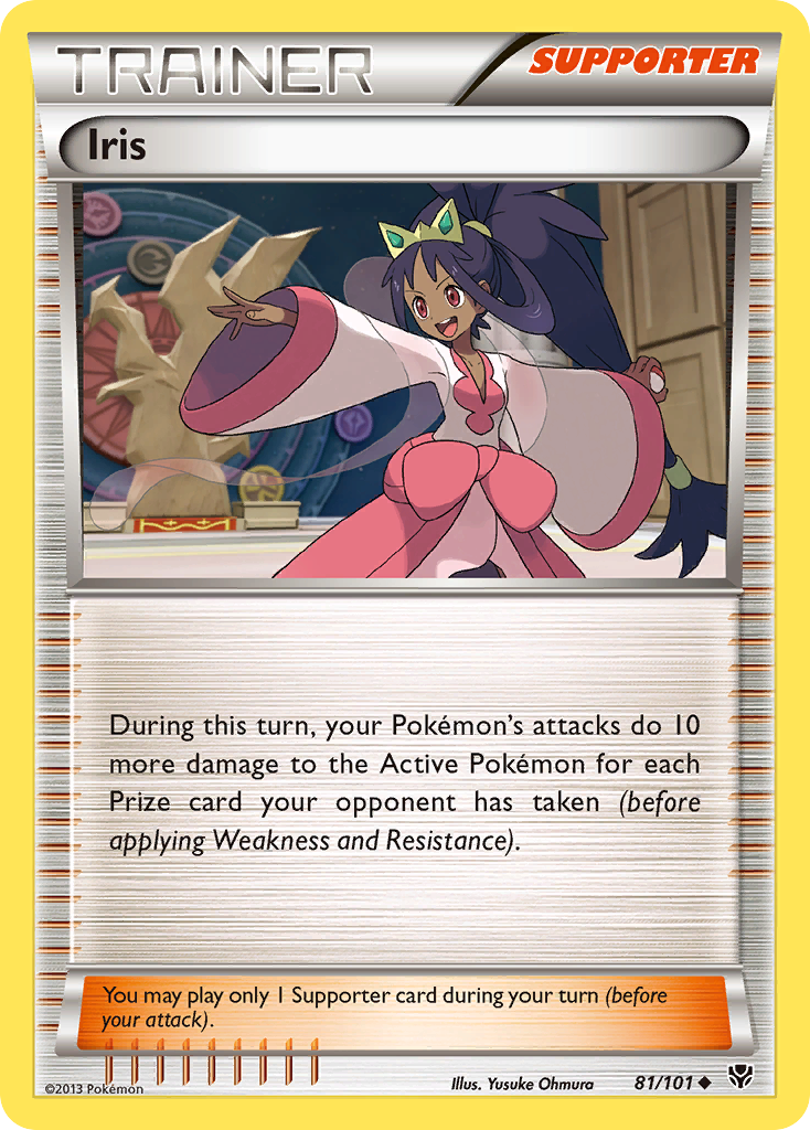 Iris 81 Uncommon card from Plasma Blast