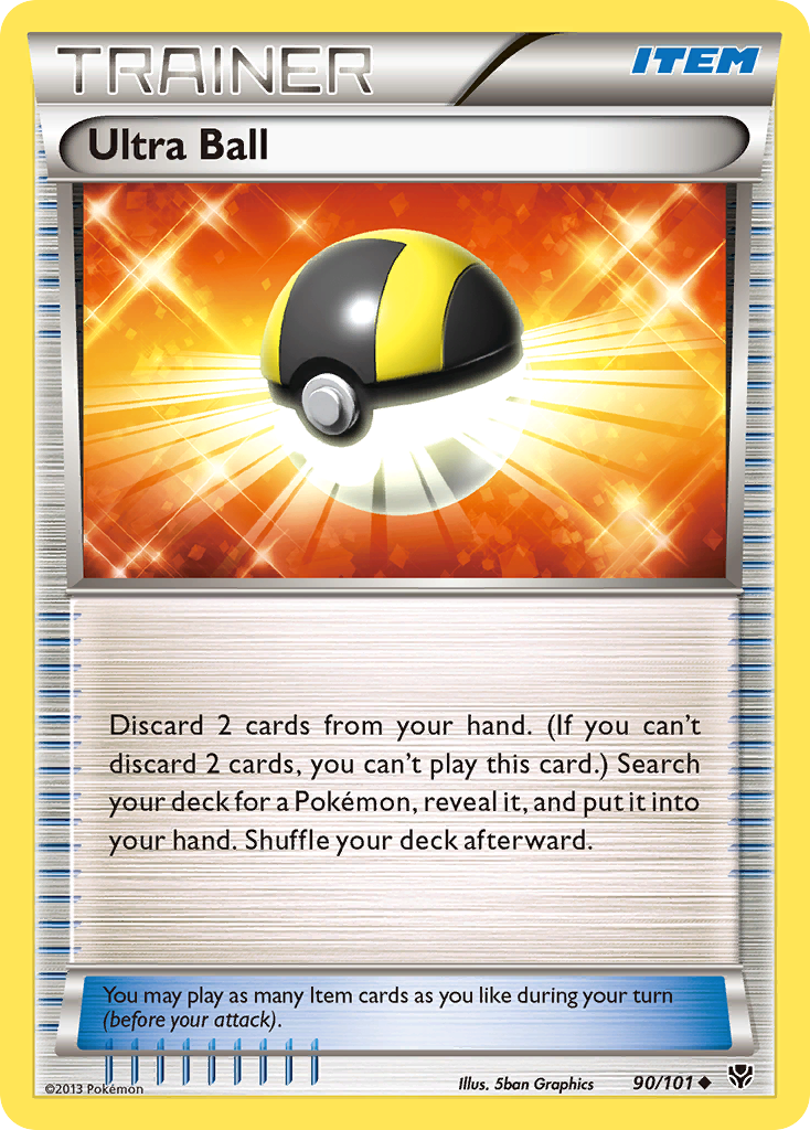 Ultra Ball 90/101 Uncommon card from Plasma Blast