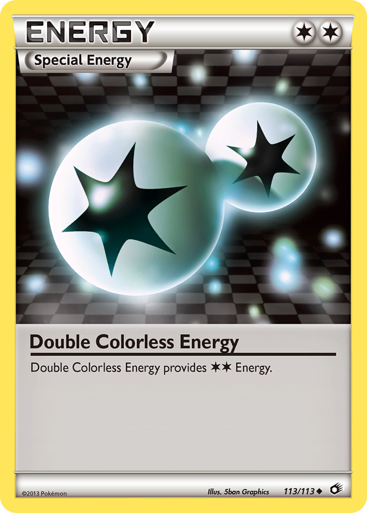 Double Colorless Energy 113 Uncommon card from Legendary Treasures