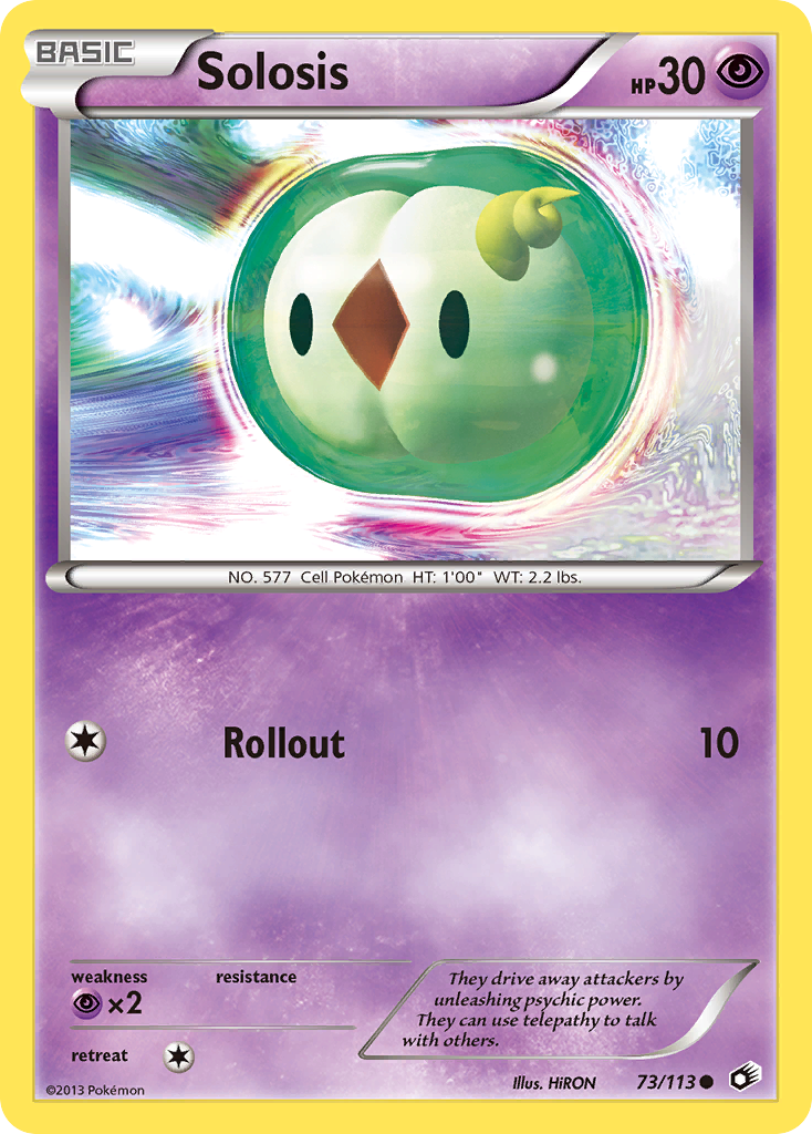 Solosis 73/113 Common card from Legendary Treasures