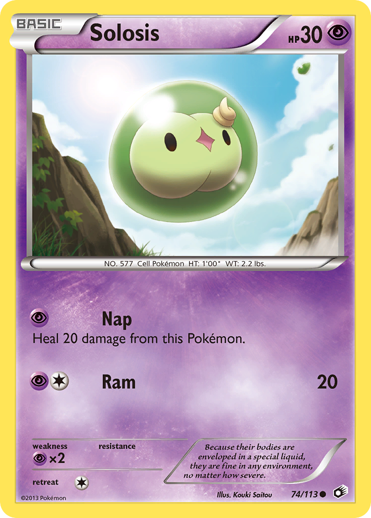 Solosis 74/113 Common card from Legendary Treasures