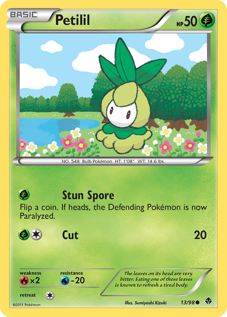 Petilil 13 Common card from Emerging Powers