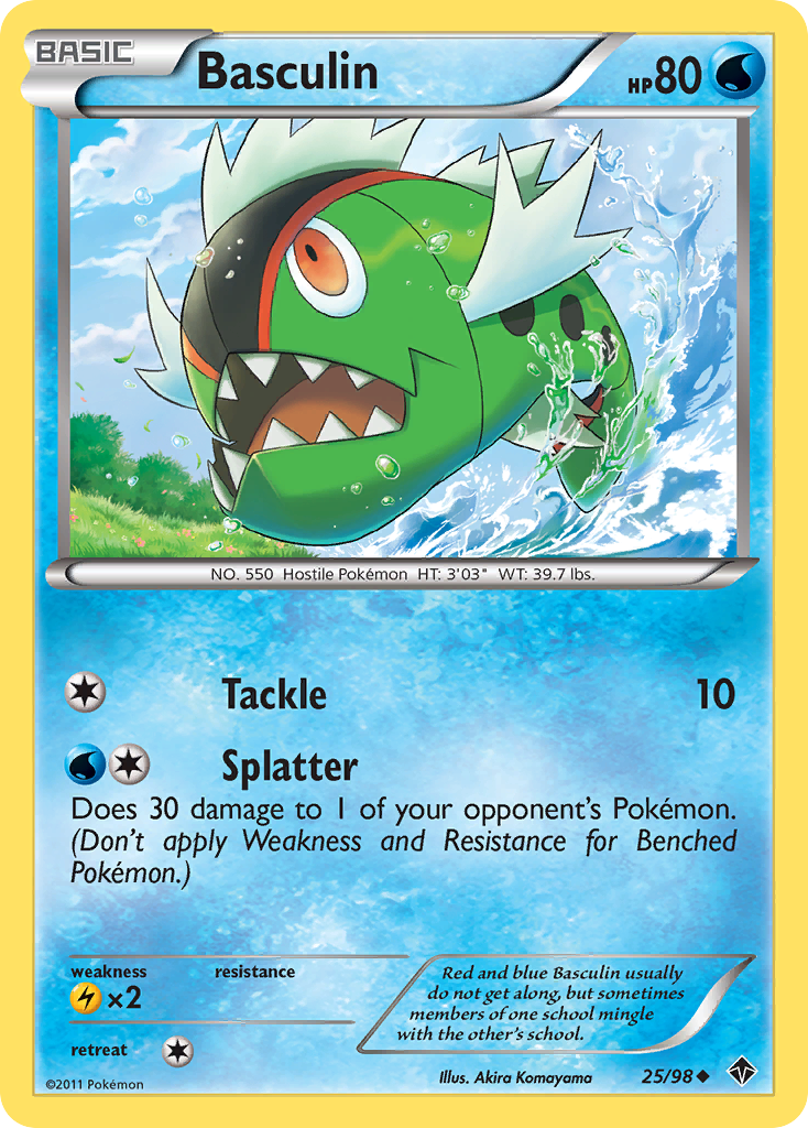 Basculin 25/98 Uncommon card from Emerging Powers