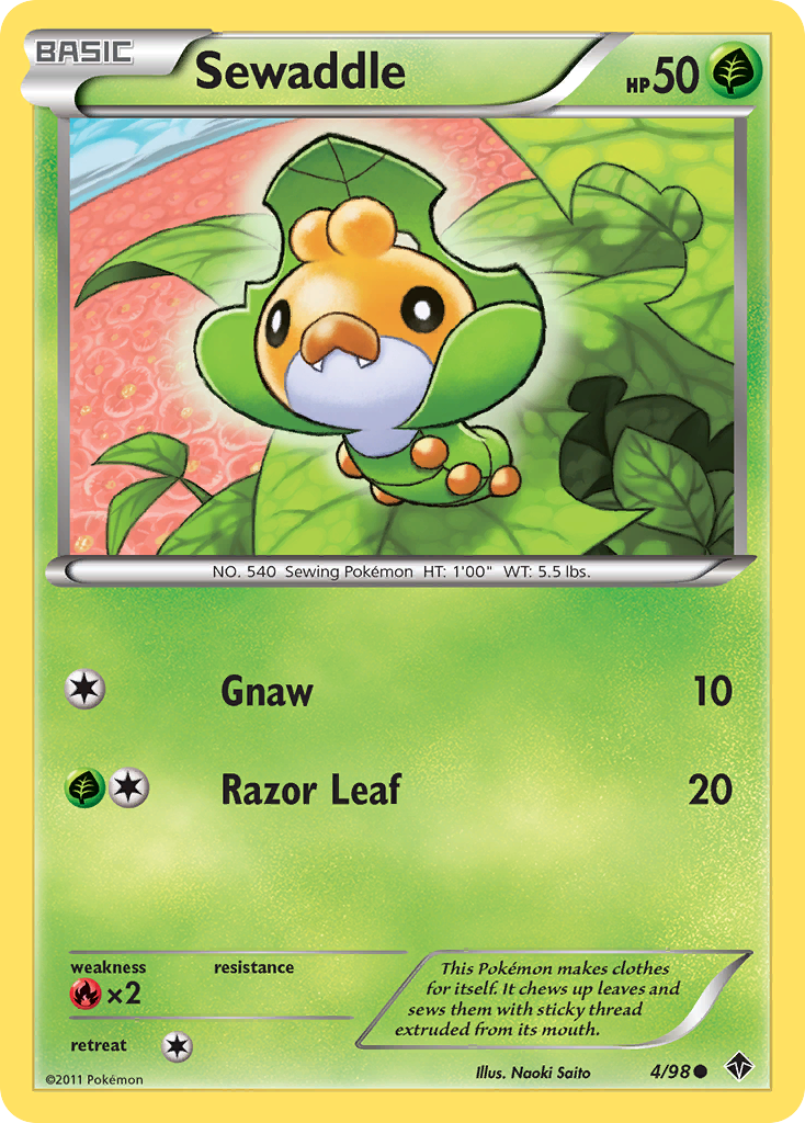 Sewaddle 4/98 Common card from Emerging Powers