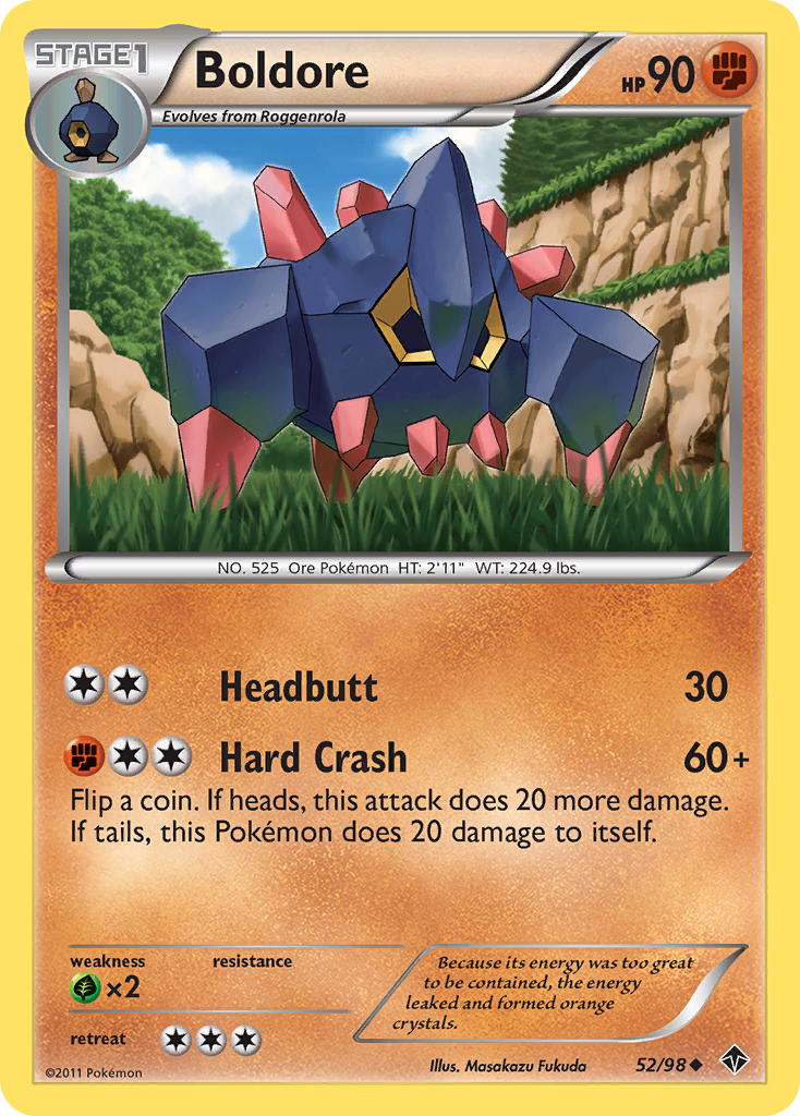 Boldore 52 Uncommon card from Emerging Powers