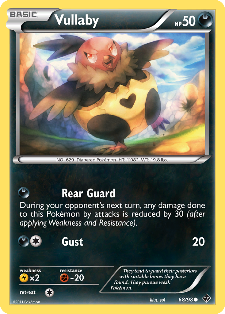 Vullaby 68/98 Common card from Emerging Powers