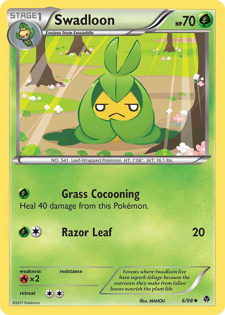 Swadloon 6 Uncommon card from Emerging Powers
