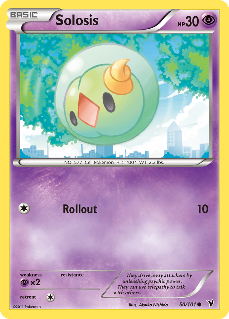 Solosis 50 Common card from Noble Victories