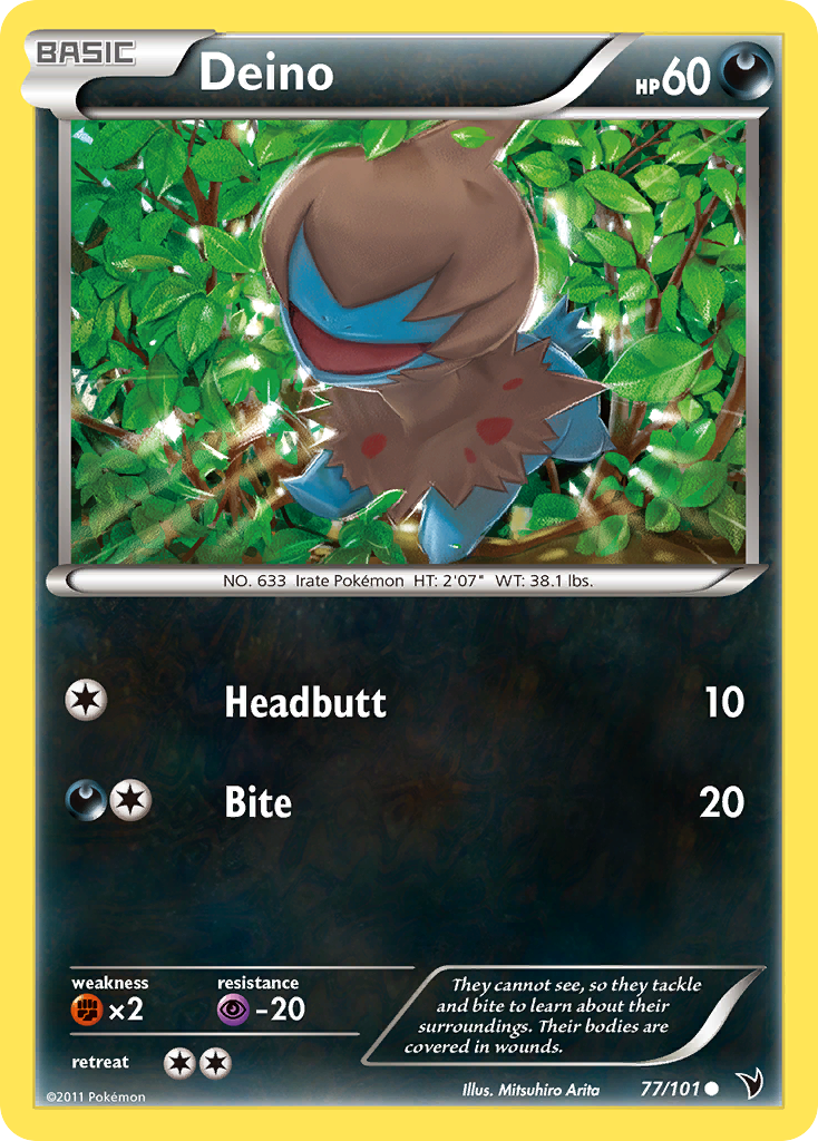 Deino 77/101 Common card from Noble Victories