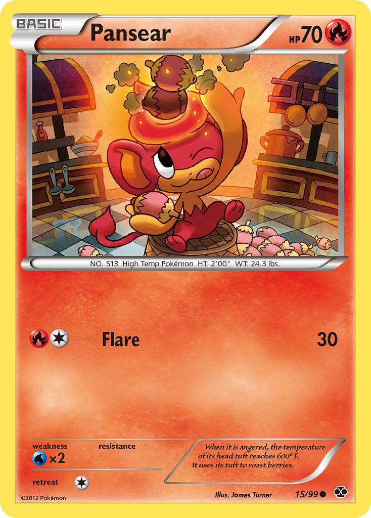 Pansear 15 Common card from Next Destinies