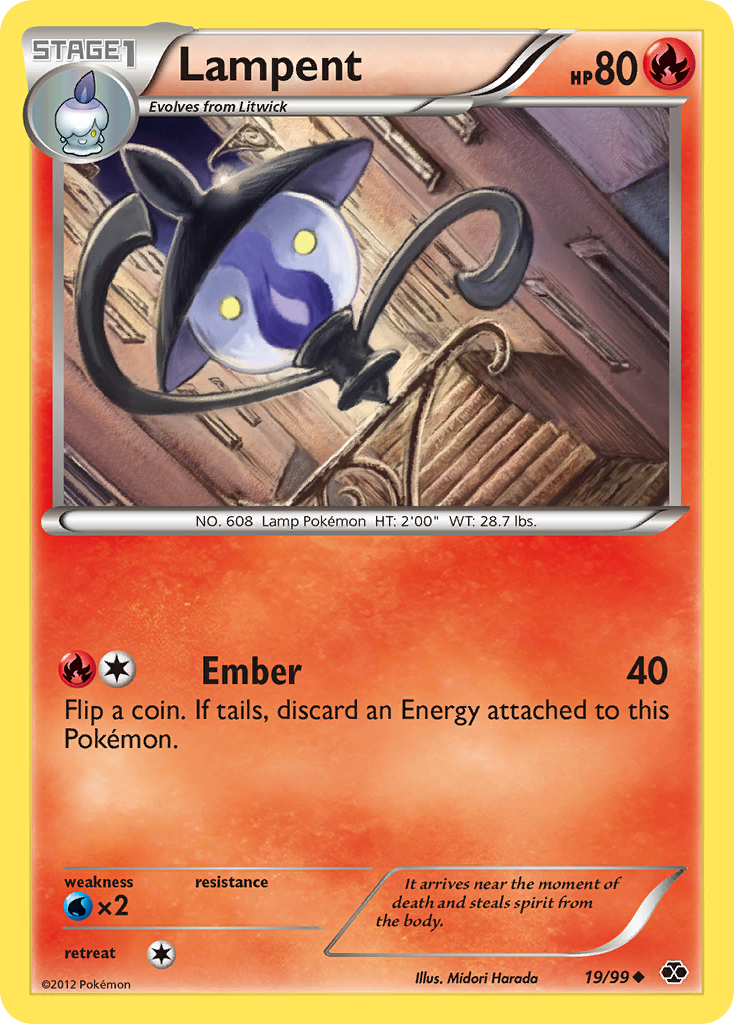 Lampent 19 Uncommon card from Next Destinies