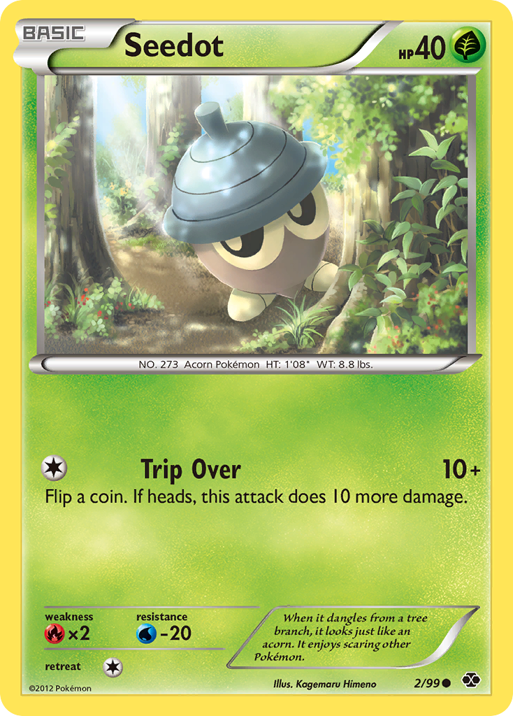 Seedot 2 Common card from Next Destinies