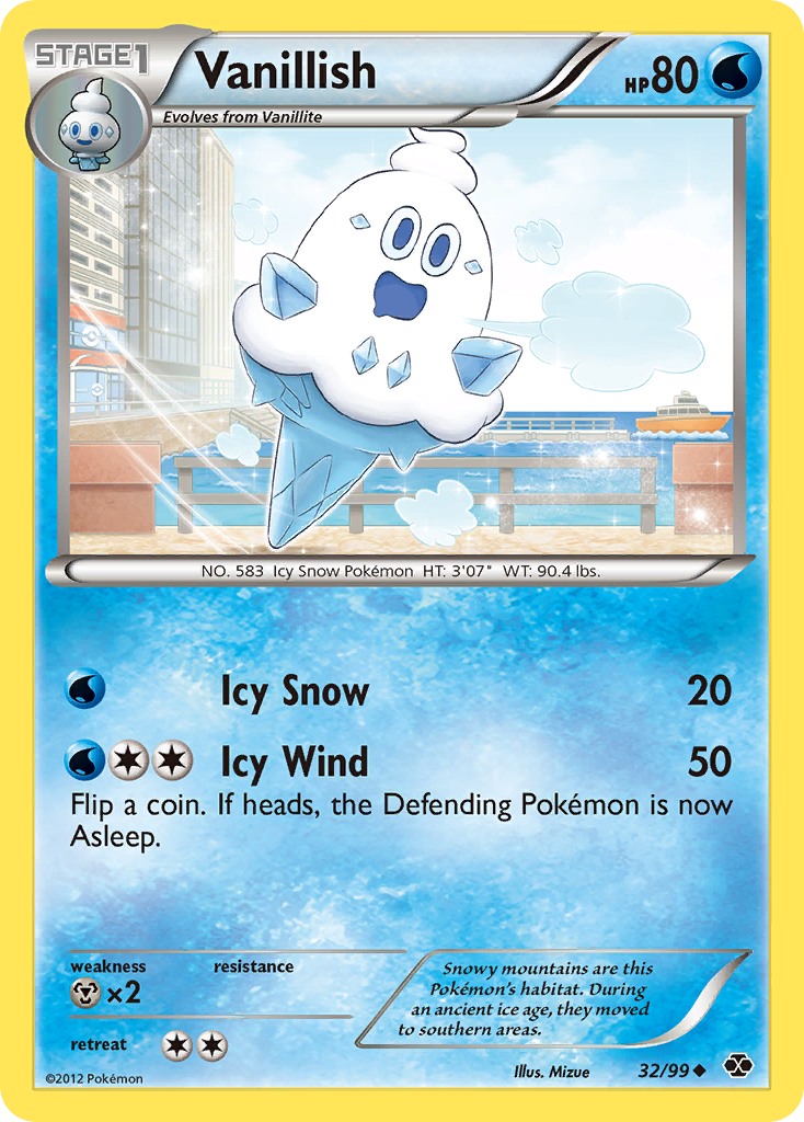 Vanillish 32 Uncommon card from Next Destinies