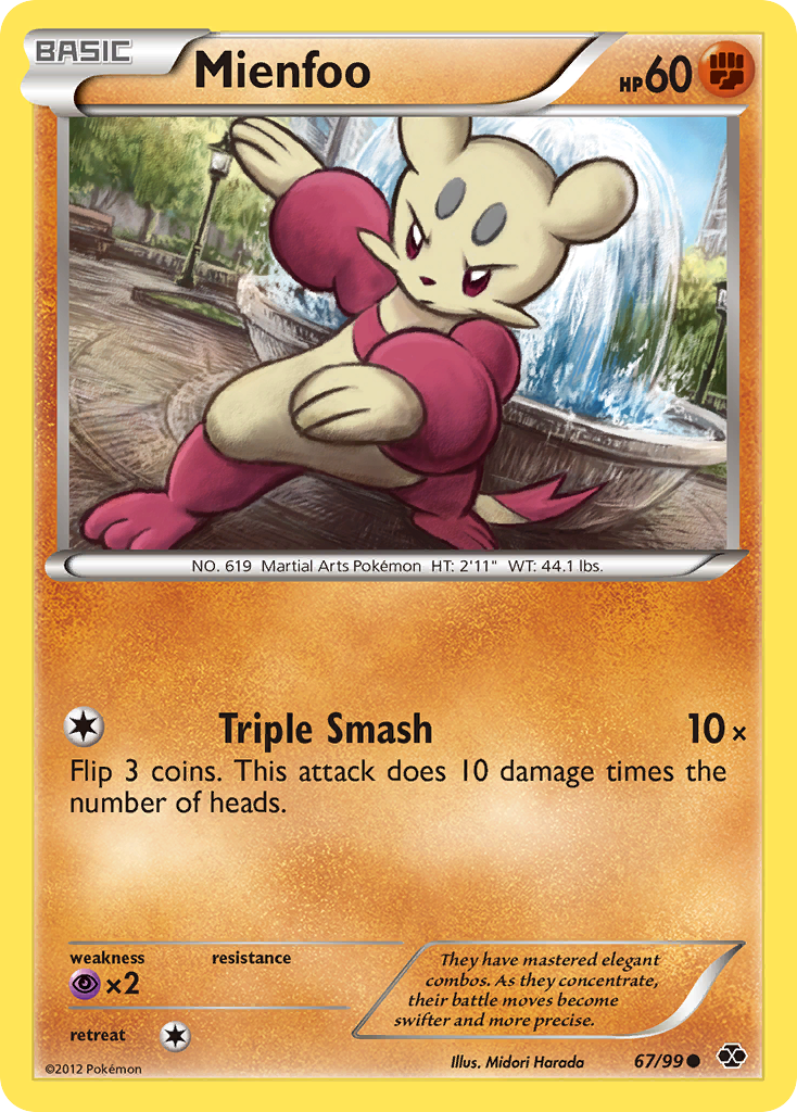 Mienfoo 67 Common card from Next Destinies