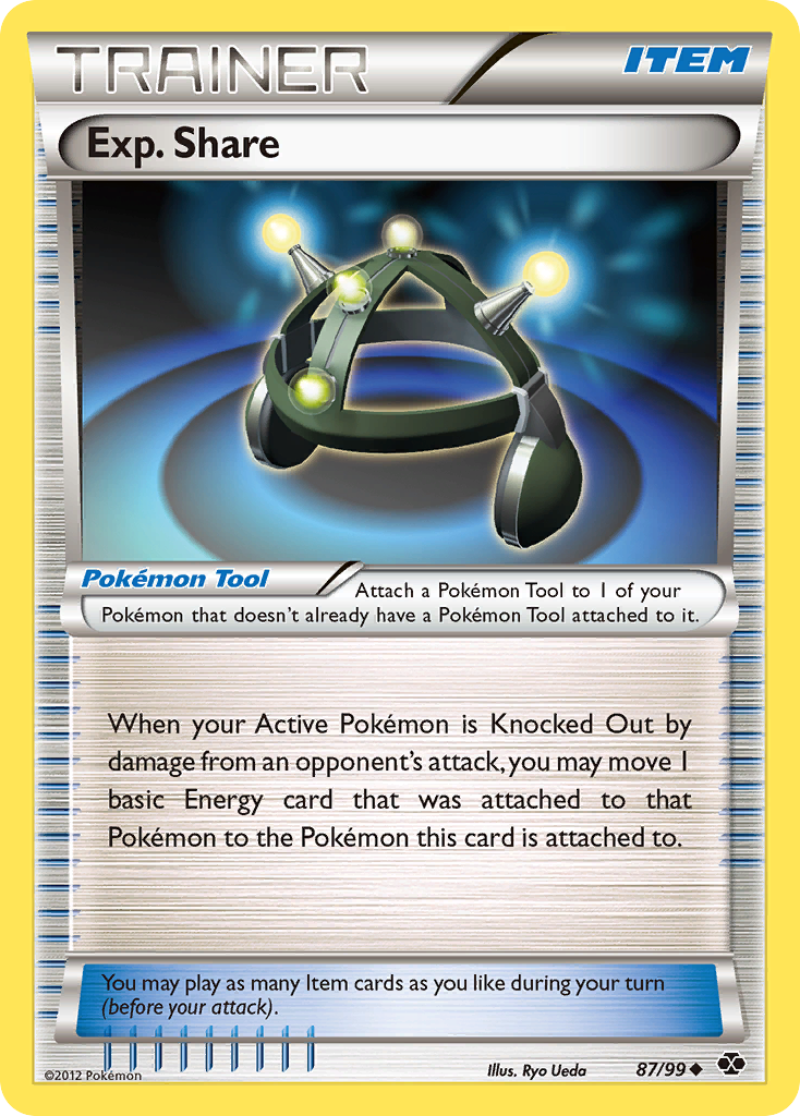 Exp. Share 87 Uncommon card from Next Destinies
