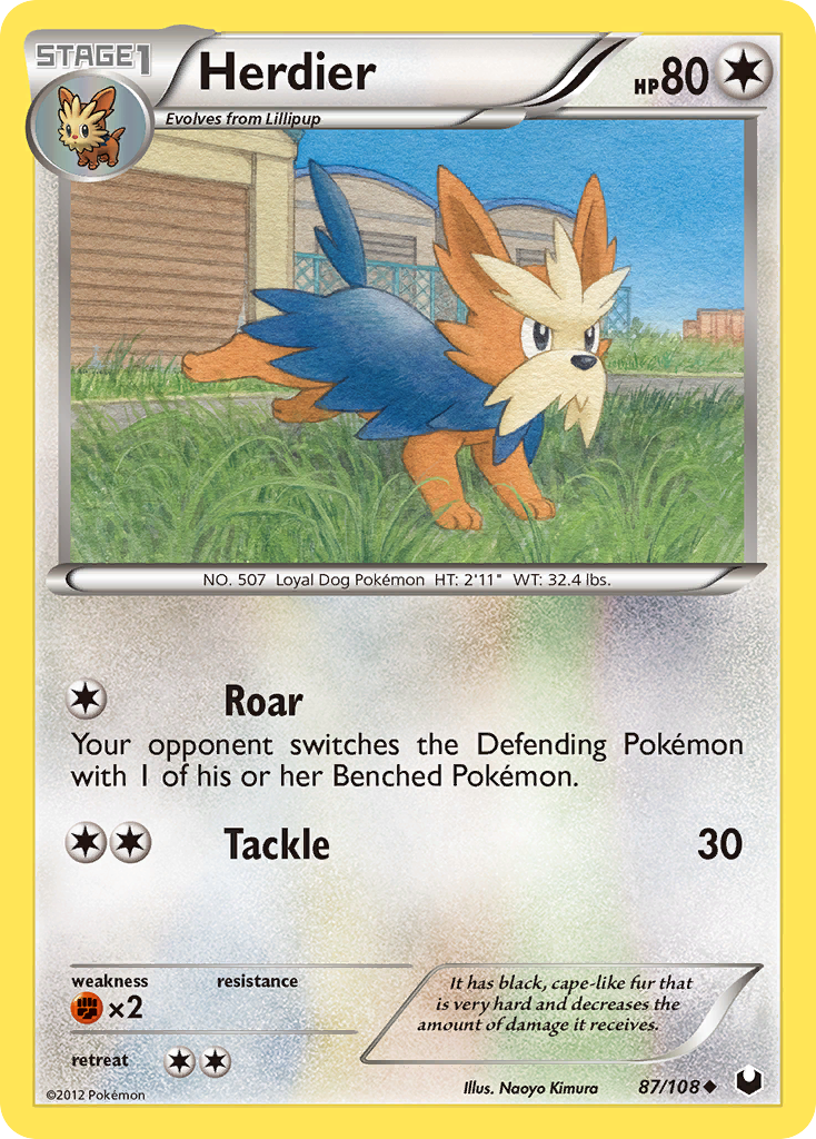 Herdier 87 Uncommon card from Dark Explorers