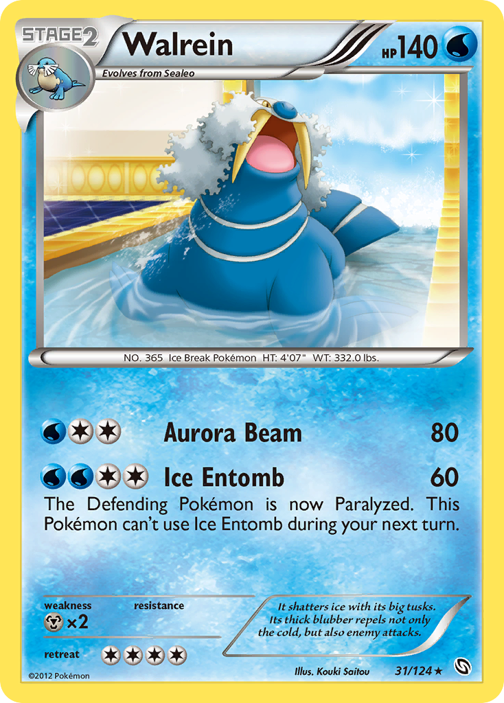 Walrein 31 Rare card from Dragons Exalted