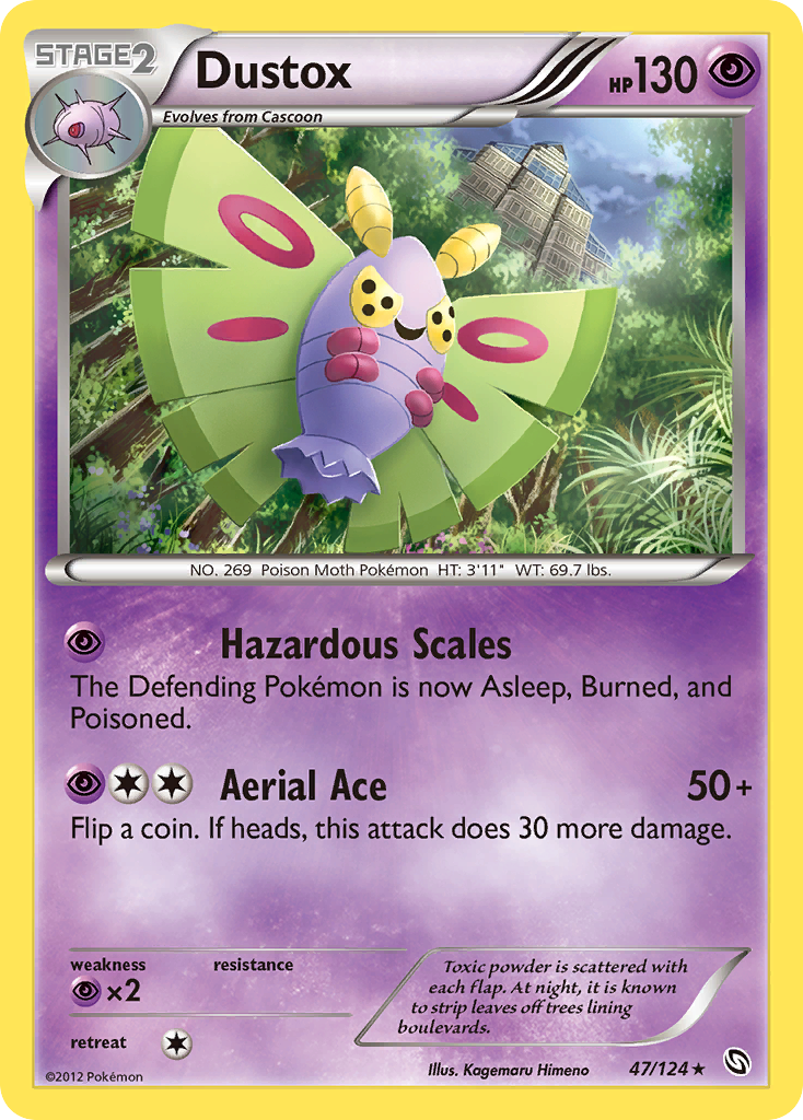 Dustox 47/124 Rare card from Dragons Exalted