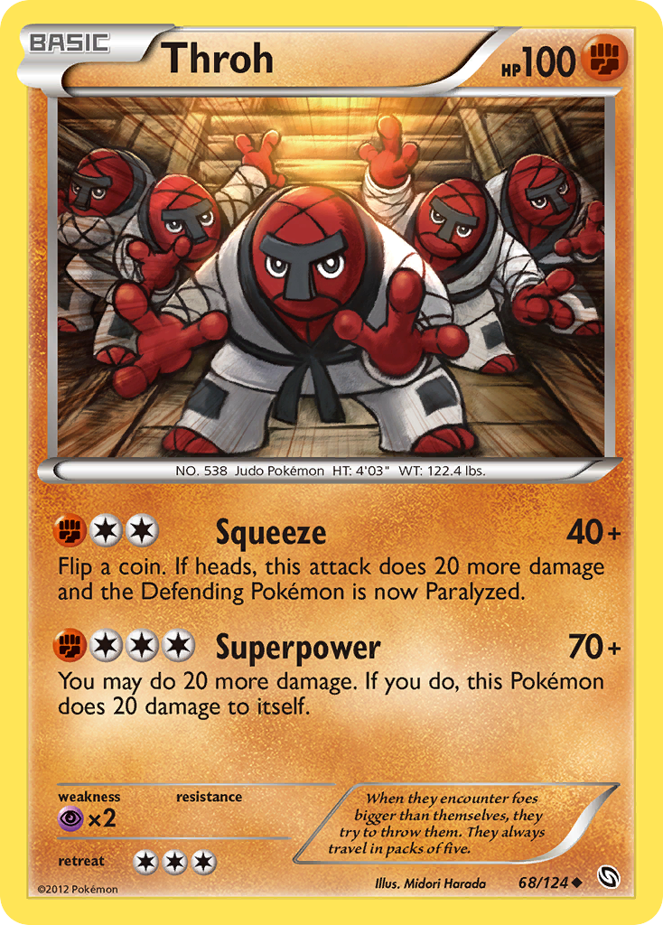 Throh 68/124 Uncommon card from Dragons Exalted