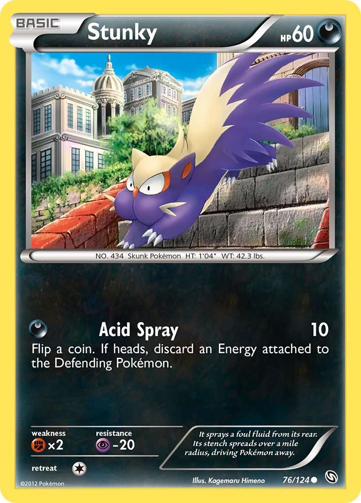Stunky 76 Common card from Dragons Exalted