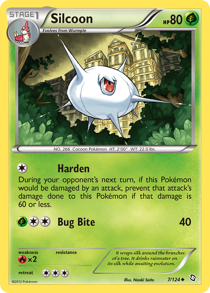 Silcoon 7 Uncommon card from Dragons Exalted