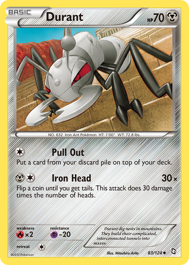 Durant 83/124 Uncommon card from Dragons Exalted