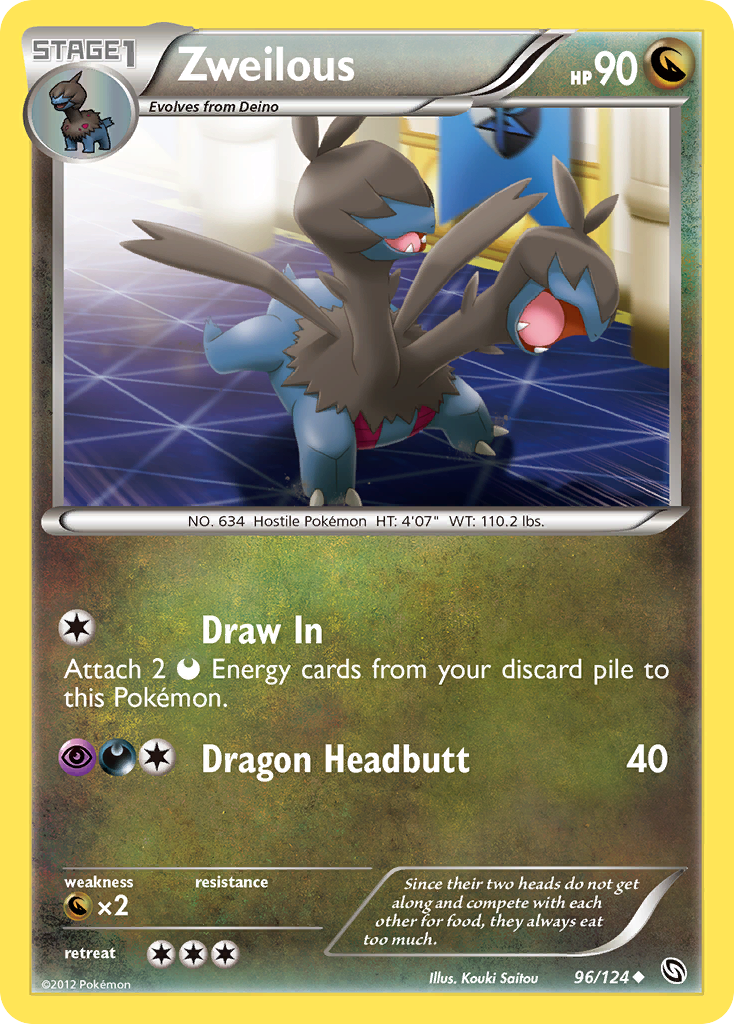 Zweilous 96/124 Uncommon card from Dragons Exalted