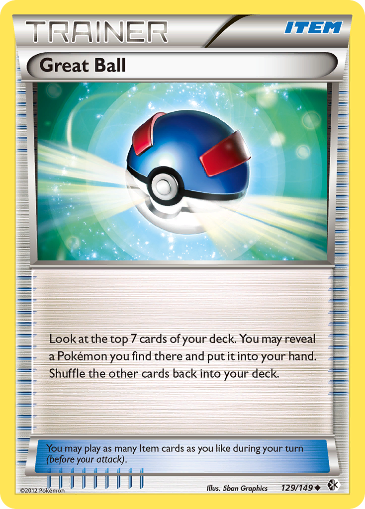 Great Ball 129 Uncommon card from Boundaries Crossed