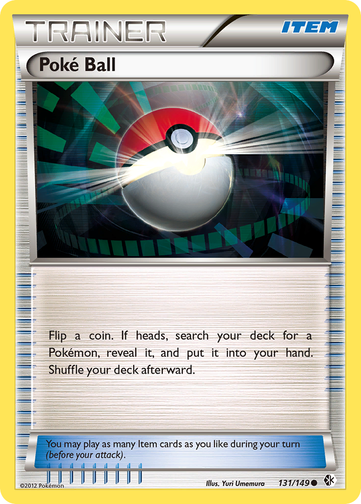Poké Ball 131 Common card from Boundaries Crossed