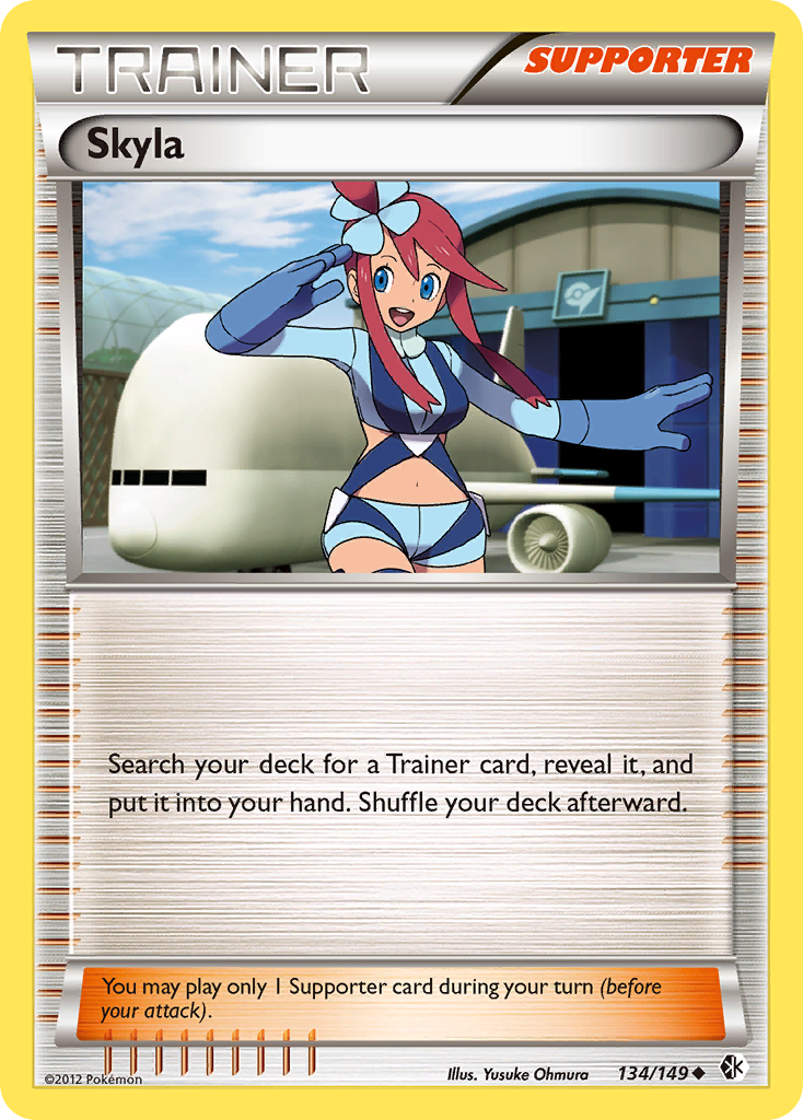 Skyla 134 Uncommon card from Boundaries Crossed