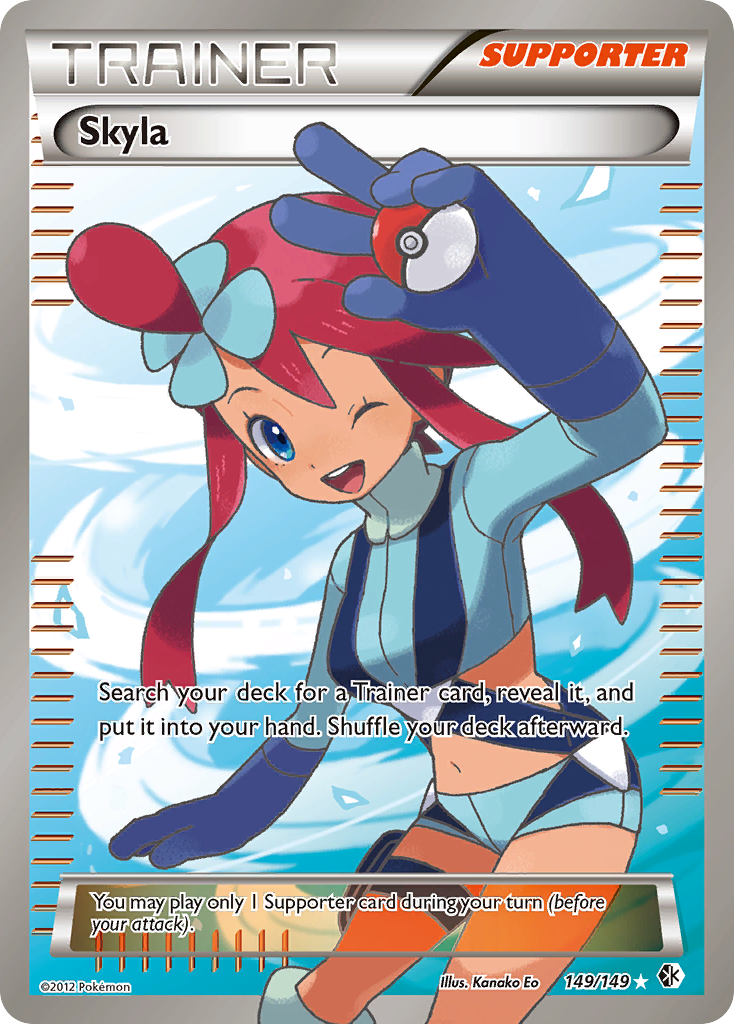 Skyla 149 Rare Ultra card from Boundaries Crossed
