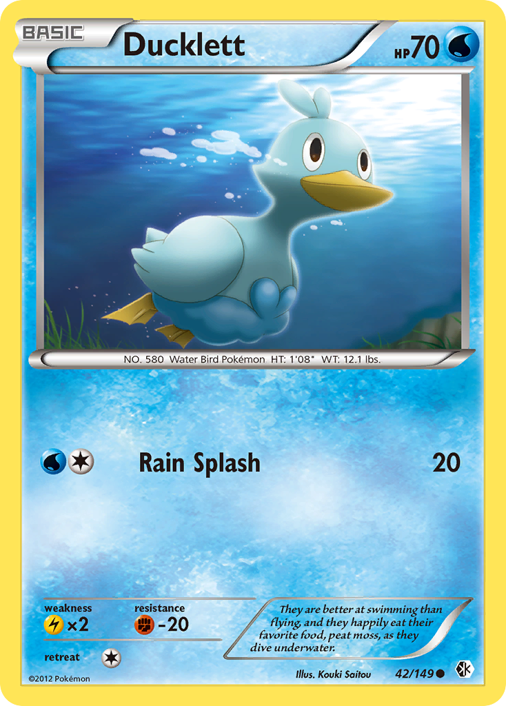 Ducklett 42 Common card from Boundaries Crossed