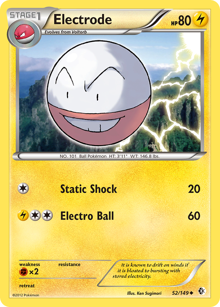 Electrode 52 Uncommon card from Boundaries Crossed