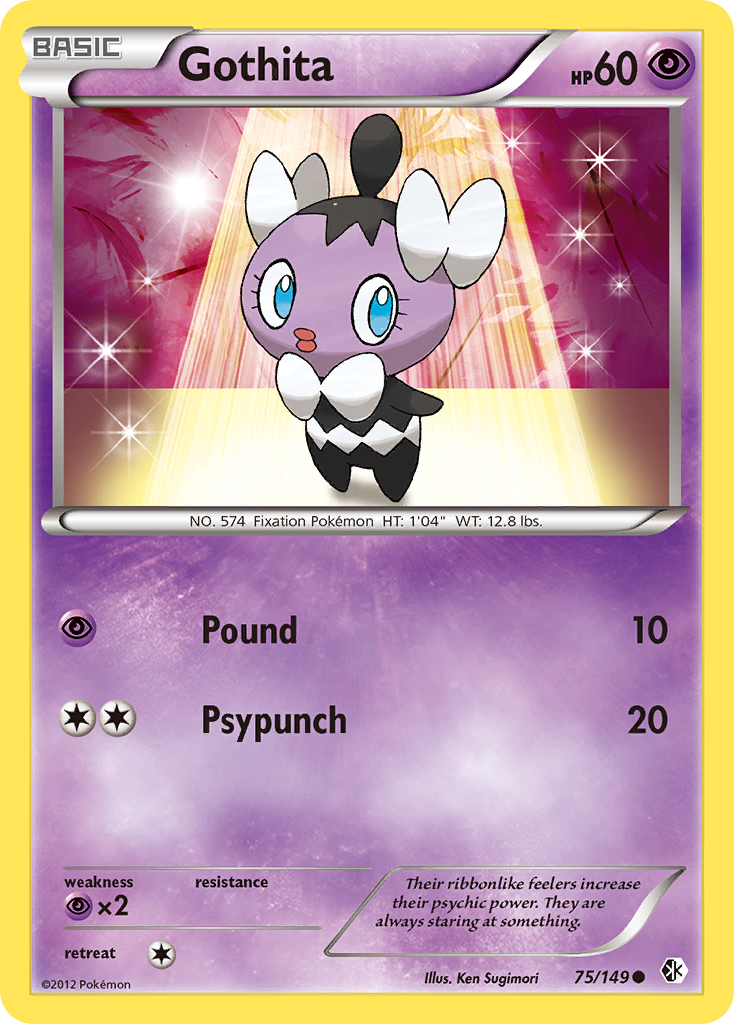 Gothita 75 Common card from Boundaries Crossed