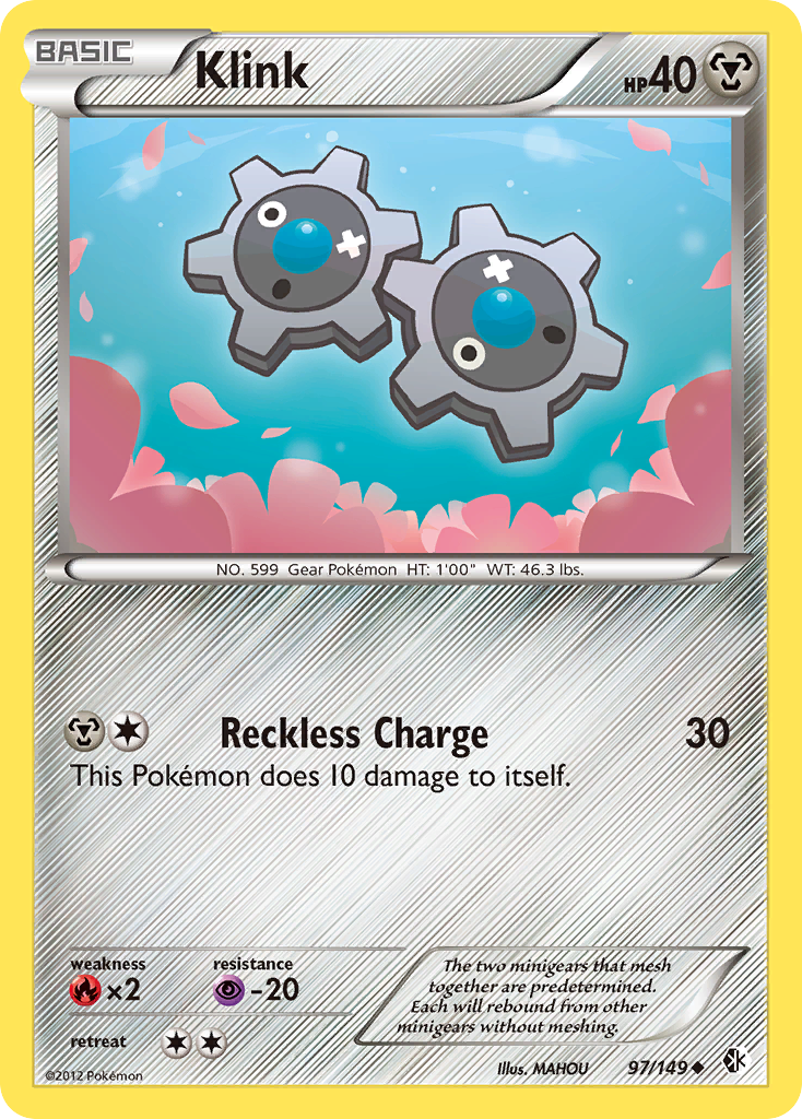 Klink 97/149 Uncommon card from Boundaries Crossed