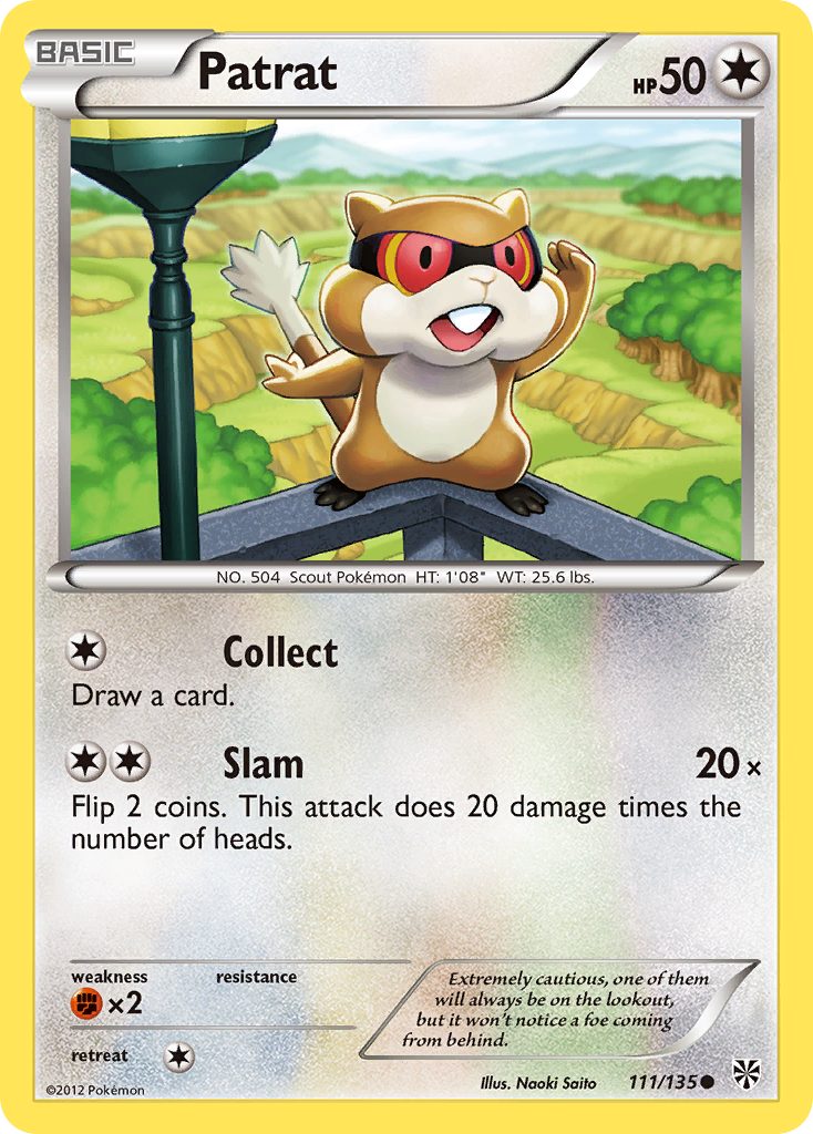Patrat 111 Common card from Plasma Storm