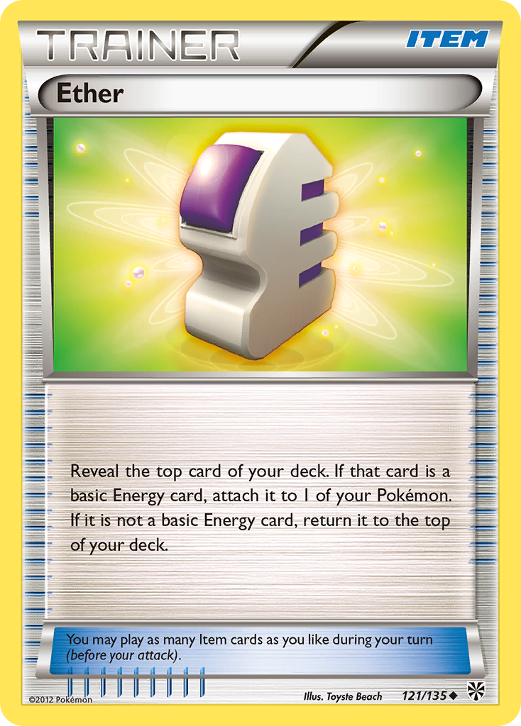 Ether 121 Uncommon card from Plasma Storm