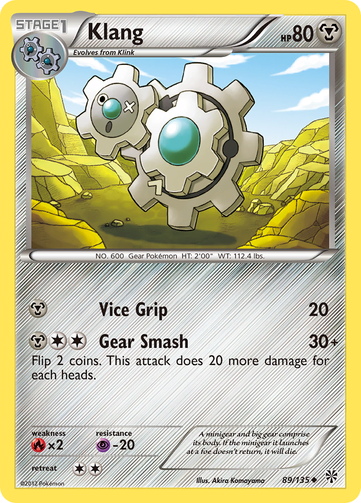 Klang 89 Uncommon card from Plasma Storm