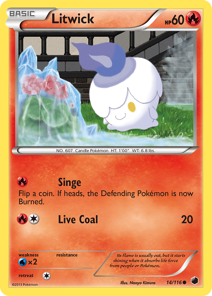 Litwick 14/116 Common card from Plasma Freeze