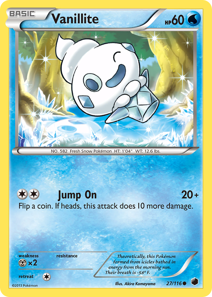 Vanillite 27 Common card from Plasma Freeze