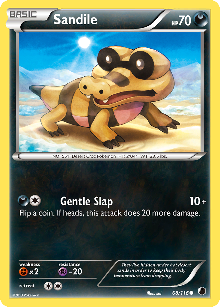 Sandile 68 Common card from Plasma Freeze