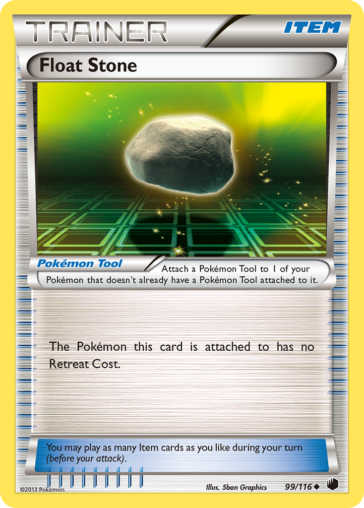 Float Stone 99/116 Uncommon card from Plasma Freeze