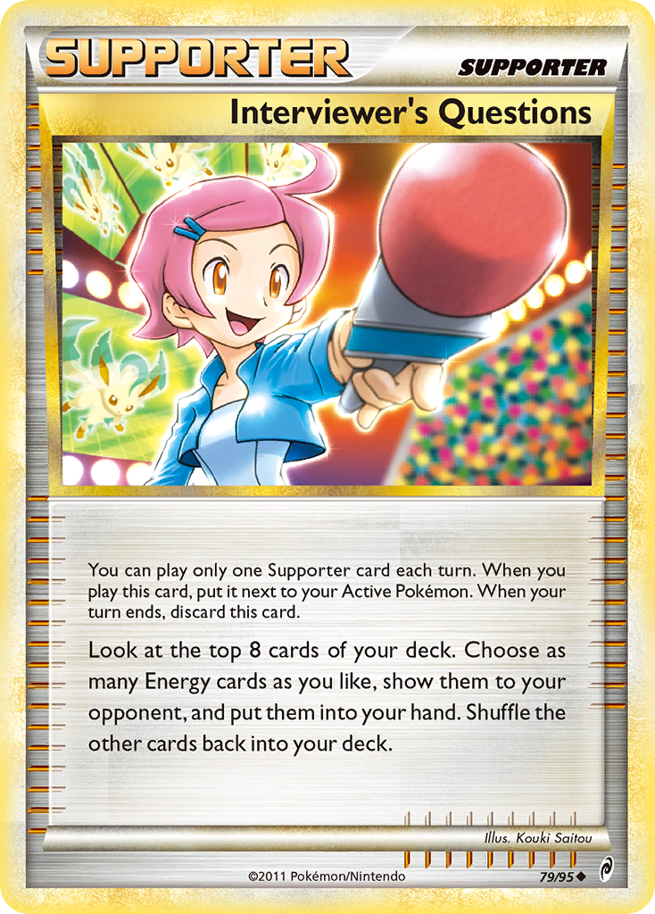 Interviewer's Questions 79 Uncommon card from Call of Legends